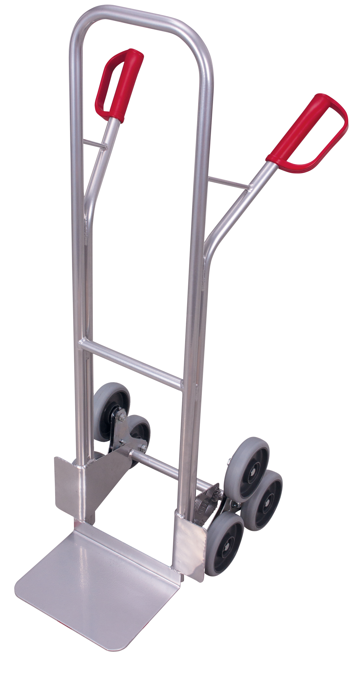 Aluminium Treppenkarre mit 2 dreiarmigen Radsternen