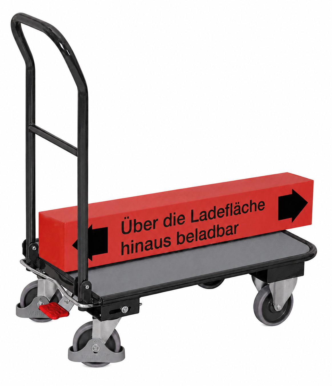 Chariot à dossier repliable