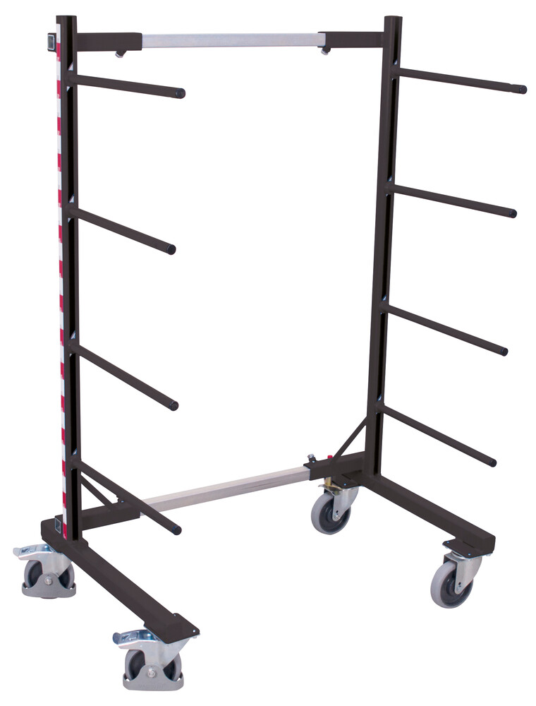 Carrier-spar trolley, one-sided