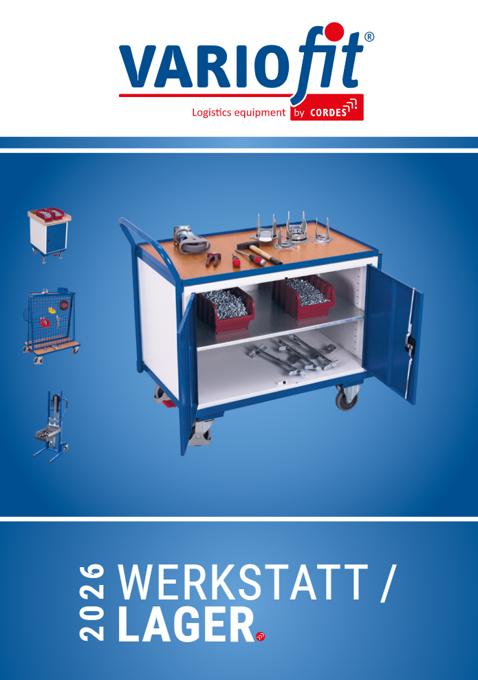 Flyer Werkstatt und Lager 2026