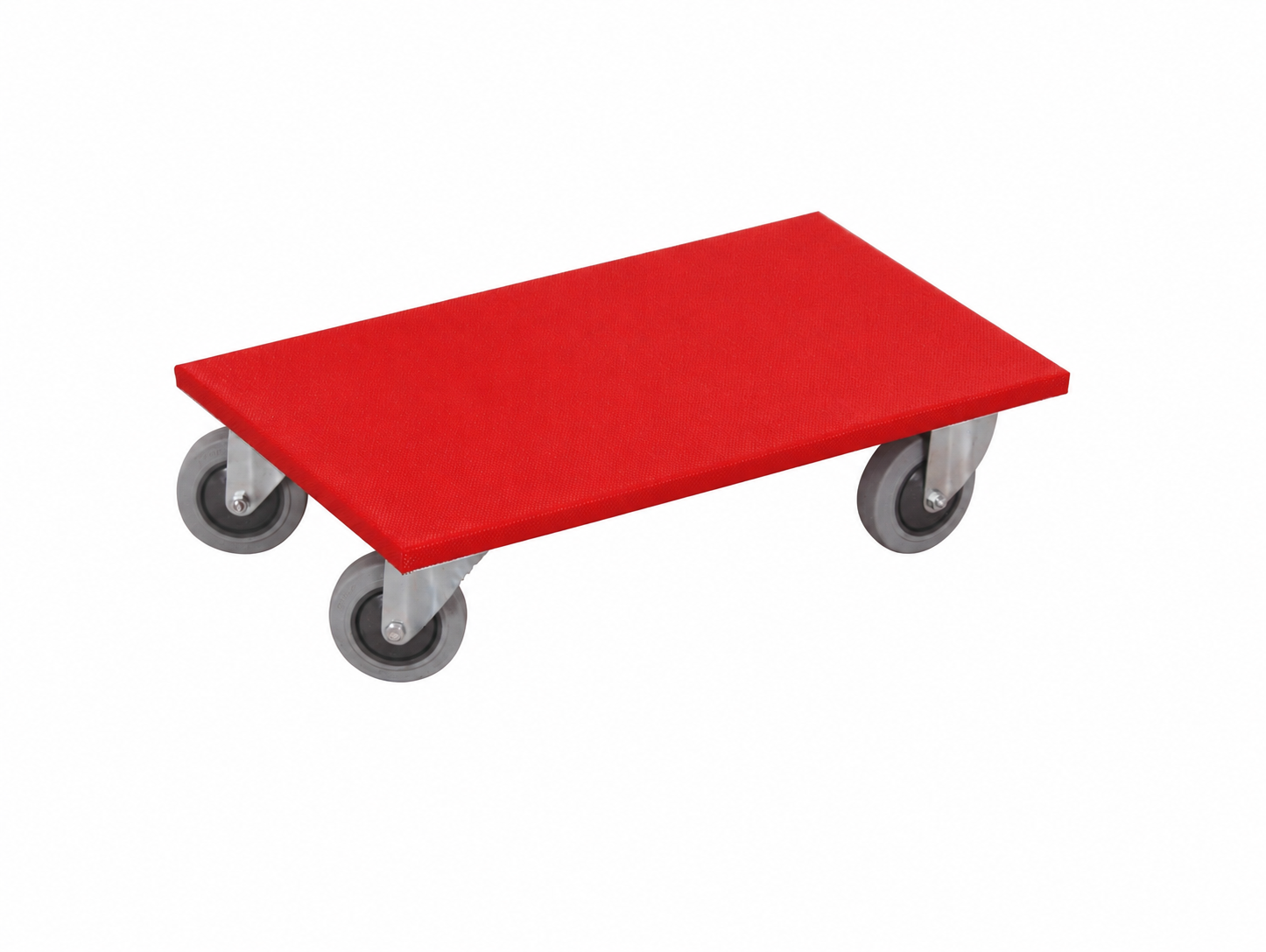 Plateau roulant (roulettes pivotantes en caoutchouc thermoplastique, Prime)