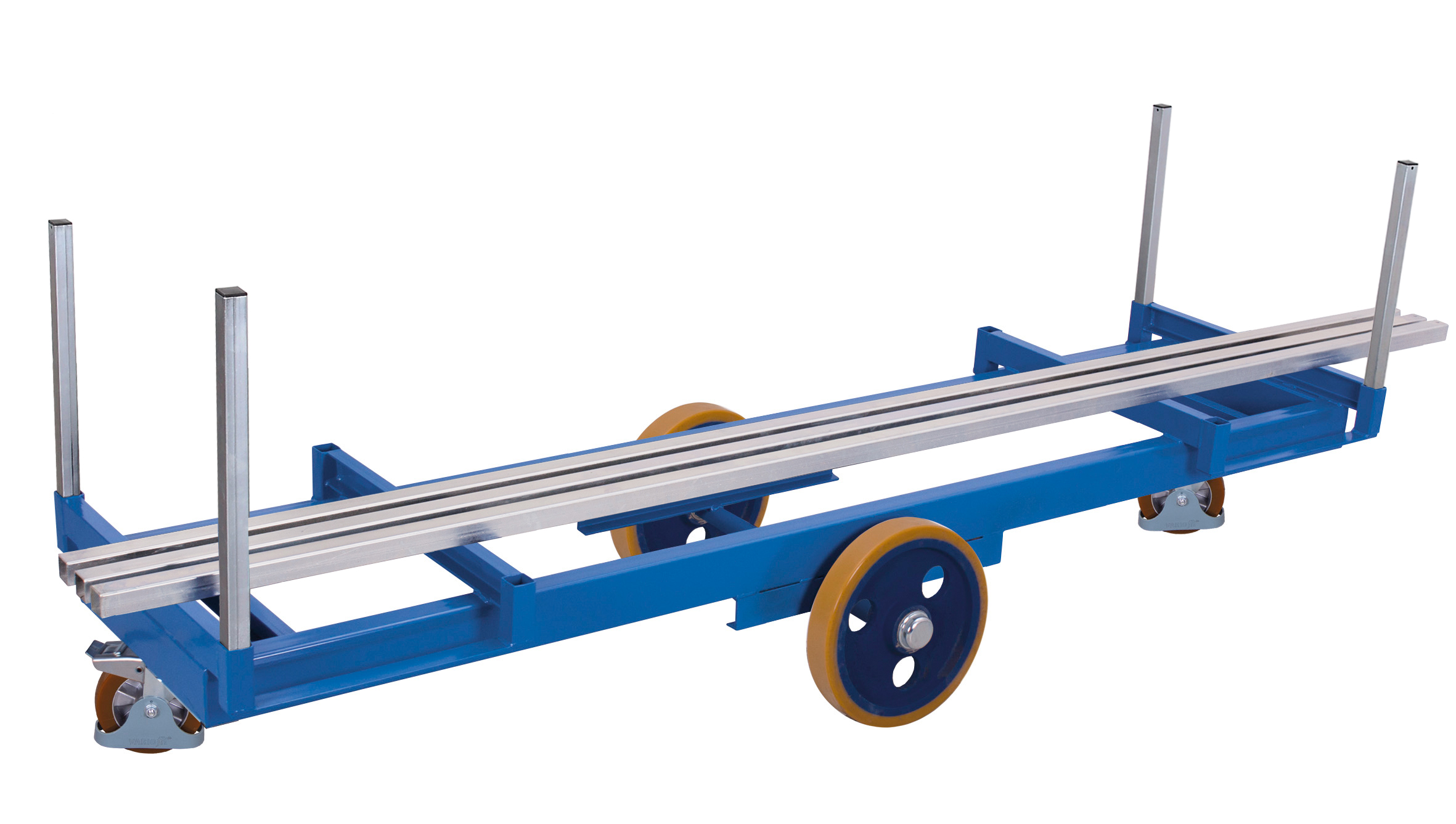 Langmaterialwagen mit 4 Rungen